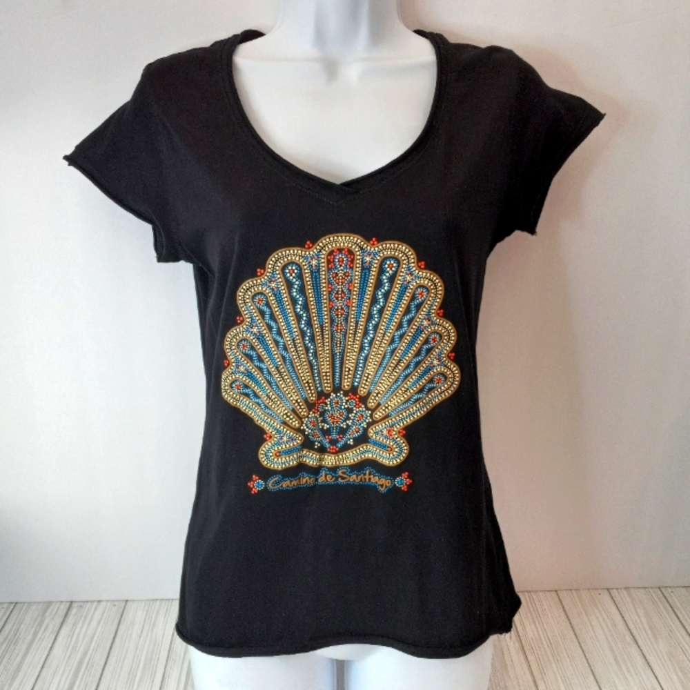 Safon Camino De Santiago Puffy Seashell Tee